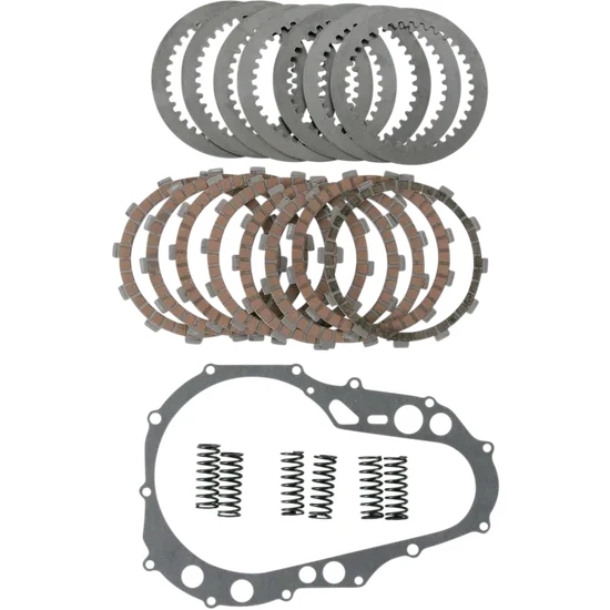 Moose Clutch Springs Friction Steel Plates Kit w Cover Gasket 4