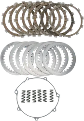 Moose Clutch Springs Friction Steel Plates Kit w Cover Gasket