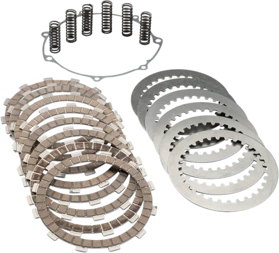 Moose Clutch Springs Friction Steel Plates Kit w Cover Gasket 5