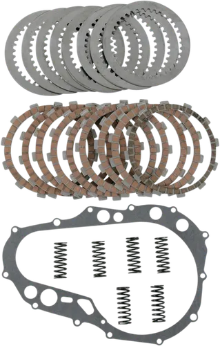 Moose Clutch Springs Friction Steel Plates Kit w Cover Gasket 1