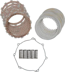 Moose Clutch Springs Friction Steel Plates Kit w Cover Gasket