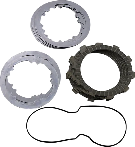 Moose Clutch Springs Friction Steel Plates Kit w Cover Gasket