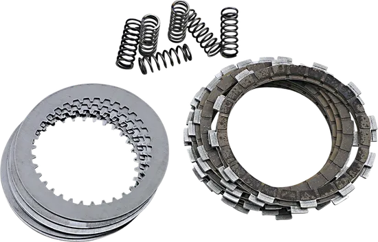 Moose Clutch Springs Friction Steel Plates Kit w Cover Gasket 1