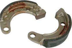 Moose XCR Sintered Front Rear Brake Drum Shoes Set