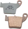 Moose XCR Sintered Metal Rear Brake Pads for Honda