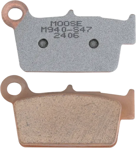 Moose XCR Sintered Metal Rear Brake Pads