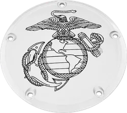 CE Chrome Billet Marine Derby Cover