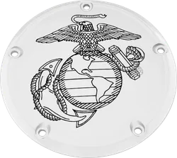 CE Chrome Billet Marine Derby Cover