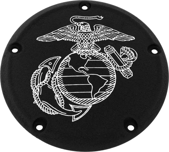 CE Black Billet Marine Derby Cover