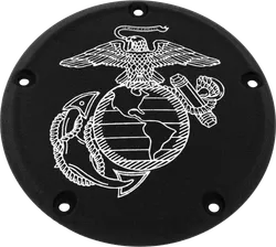 CE Black Billet Marine Derby Cover