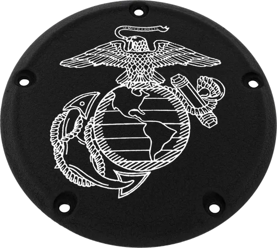 CE Black Billet Marine Derby Cover