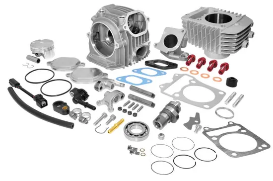 Koso Stainless Steel 4 Valve Cylinder Head Kit