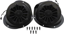 MB Quart Black 6.5in Coaxial Speaker Pair