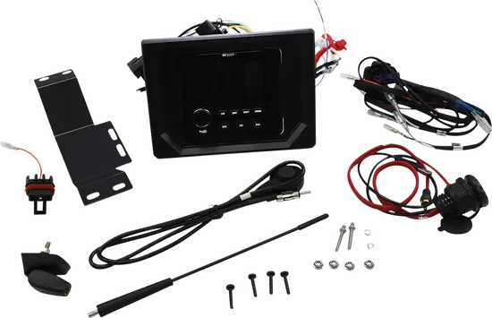 MB Quart Black Bluetooth Dash Radio Kit 160W