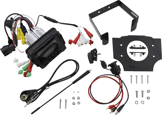 MB Quart Black Bluetooth Dash Radio Kit 160W