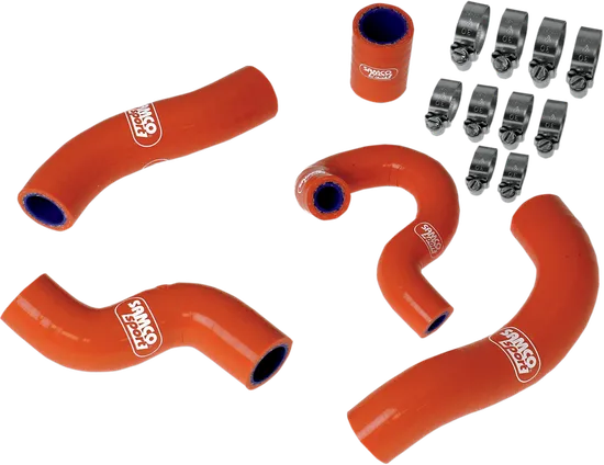 Moose Orange Race Fit Radiator 5 Hose Kit
