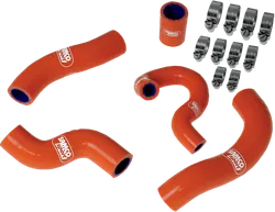 Moose Orange Race Fit Radiator 5 Hose Kit