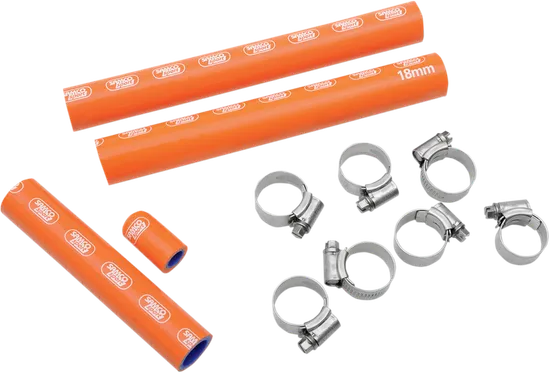 Moose Orange Race Fit Radiator 3 Hose Kit