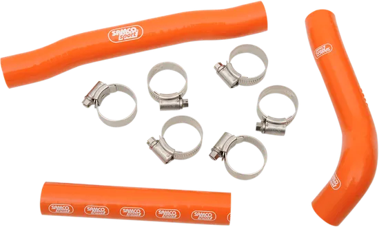Moose Orange Race Fit Radiator 3 Hose Kit