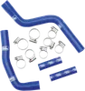 Moose Blue Race Fit Radiator 4 Hose Kit W Clamps