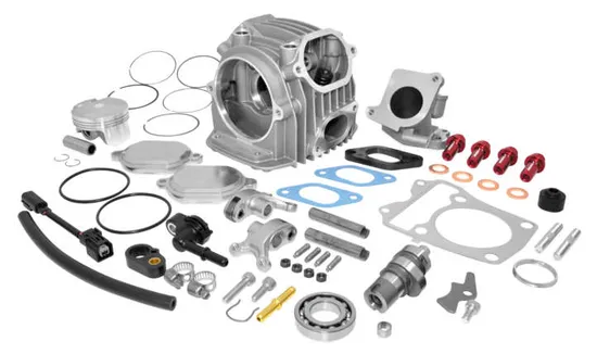 Koso Stainless Steel 4 Valve Cylinder Head Only Kit