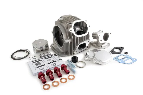 Koso Stainless Steel 4 Valve Cylinder Head Only Kit