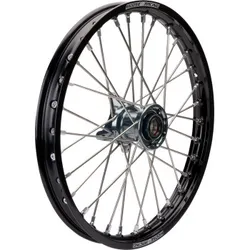 Moose Black SX1 Complete Wheel Assembly 21x1.6 Gray Hub