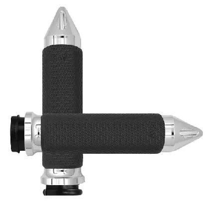 Avon Chrome 1.375in Memory Foam Spike Grip Fly By Wire