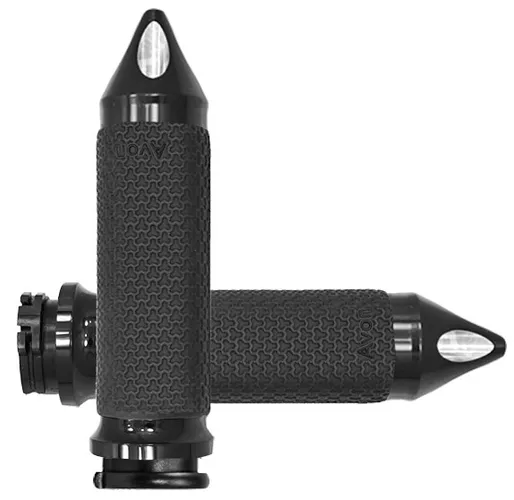 Avon Black 1.5in Memory Foam Grip Cable Throttle