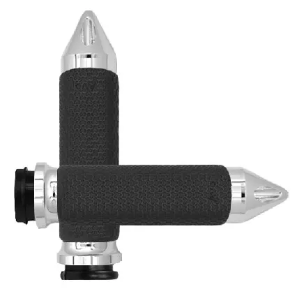 Avon Chrome 1.5in Memory Foam Spike Grip Fly By Wire