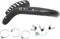 Moose E Line 4-Stroke Exhaust Stock Pipe Guard Heat Shield