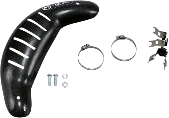 Moose E Line 4-Stroke Exhaust Stock Pipe Guard Heat Shield