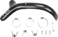 E-Line Carbon Fiber Exhaust Header Pipe Heat Shield