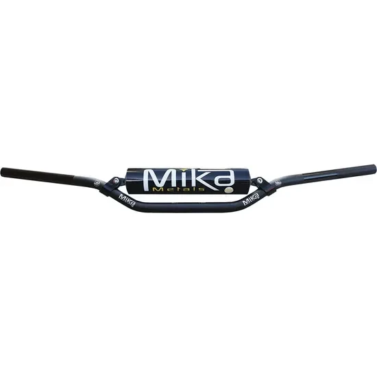 Mika Pro Series MC Bend 7-8in Aluminum Handlebars Black 1