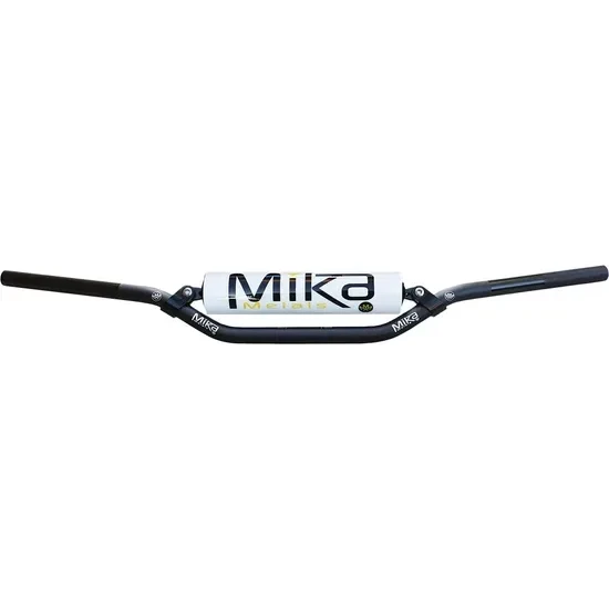 Mika Pro Series MC Bend 7-8in Aluminum Handlebars White 1