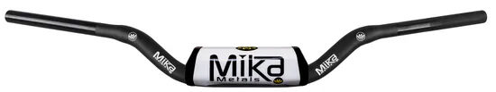 Mika Raw Series CR Low Bend 1 18in Handlebars White
