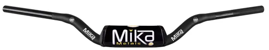 Mika Raw Series Mini High Bend 1 1/8in Handlebars Black
