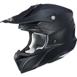 HJC Adult Unisex i50 Solid Helmet MX M Black Satin