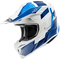 HJC Adult Unisex i50 Mimic Helmet MX XL White Blue