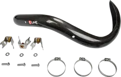 E-Line Carbon Fiber Exhaust Header Pipe Heat Shield