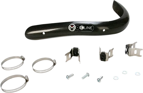 Moose E Line 4-Stroke Exhaust Stock Pipe Guard Heat Shield
