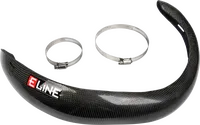 E-Line Carbon Fiber Exhaust Header Pipe Heat Shield
