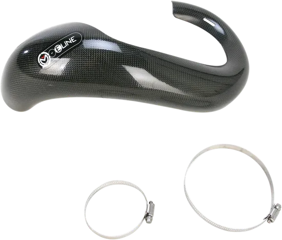 Moose E Line 2-Stroke Exhaust Stock Pipe Guard Heat Shield