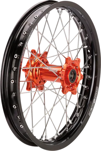 Moose SX1 Complete Rear Wheel Assembly 19x2.15 Orange