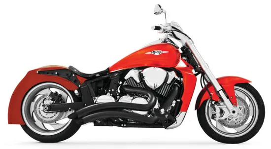 Freedom Sharp Curve Radius Full Exhaust System Black 2