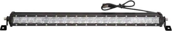 MU 22in. Single Row 20 LED Combo Spot Flood Light Bar 100W 7.4A 10,400 Lumens