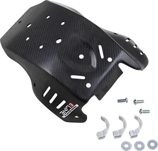 Moose Carbon Fiber Frame Belly Engine Guard Skid Plate 2