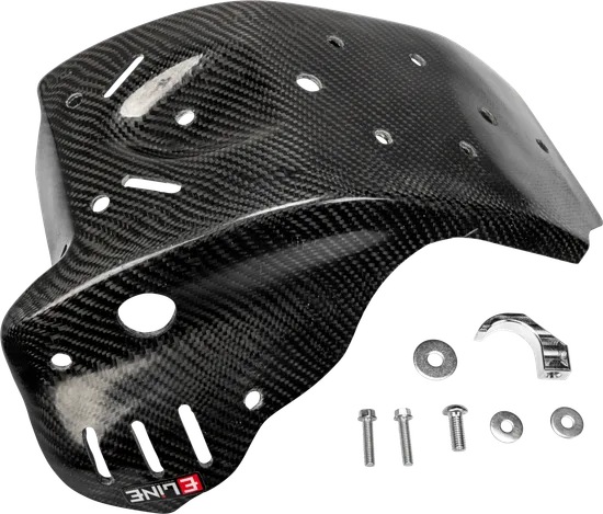 E-Line Carbon Fiber Chassis Belly Skid Plate