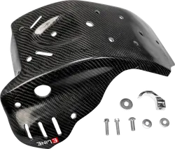E-Line Carbon Fiber Chassis Belly Skid Plate