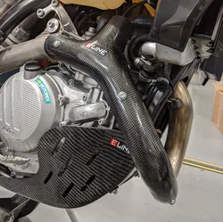 E-Line Carbon Fiber Chassis Belly Skid Plate